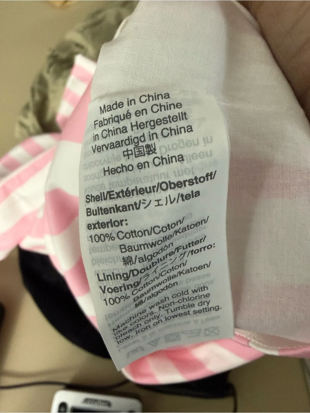 J.Crew, Thomas Mason, pink & white striped ruffle drape, cotton pencil skirt 8 - Picture 12 of 12